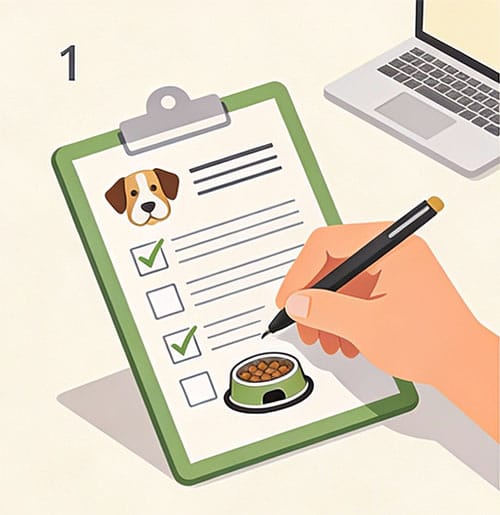 Reico Probepaket: 1.Fragebogen ausfüllen